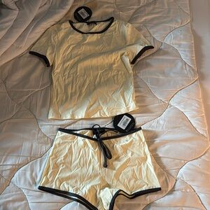 Never worn whitefox swim set